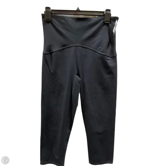 Athletic Leggings By Spanx In Black, Size: L