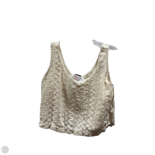 Swimwear Cover-up By Loft In Cream, Size: S