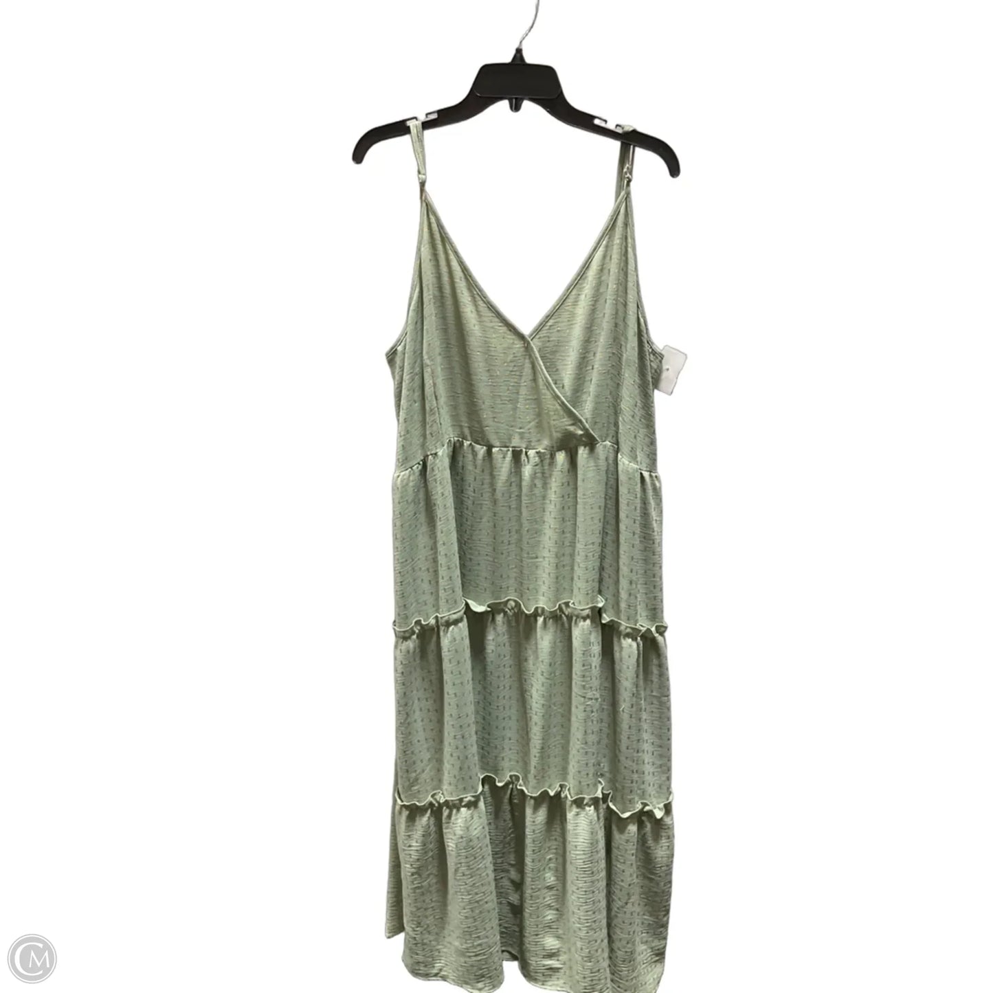 Dress Casual Maxi By White Birch In Green, Size: 3x