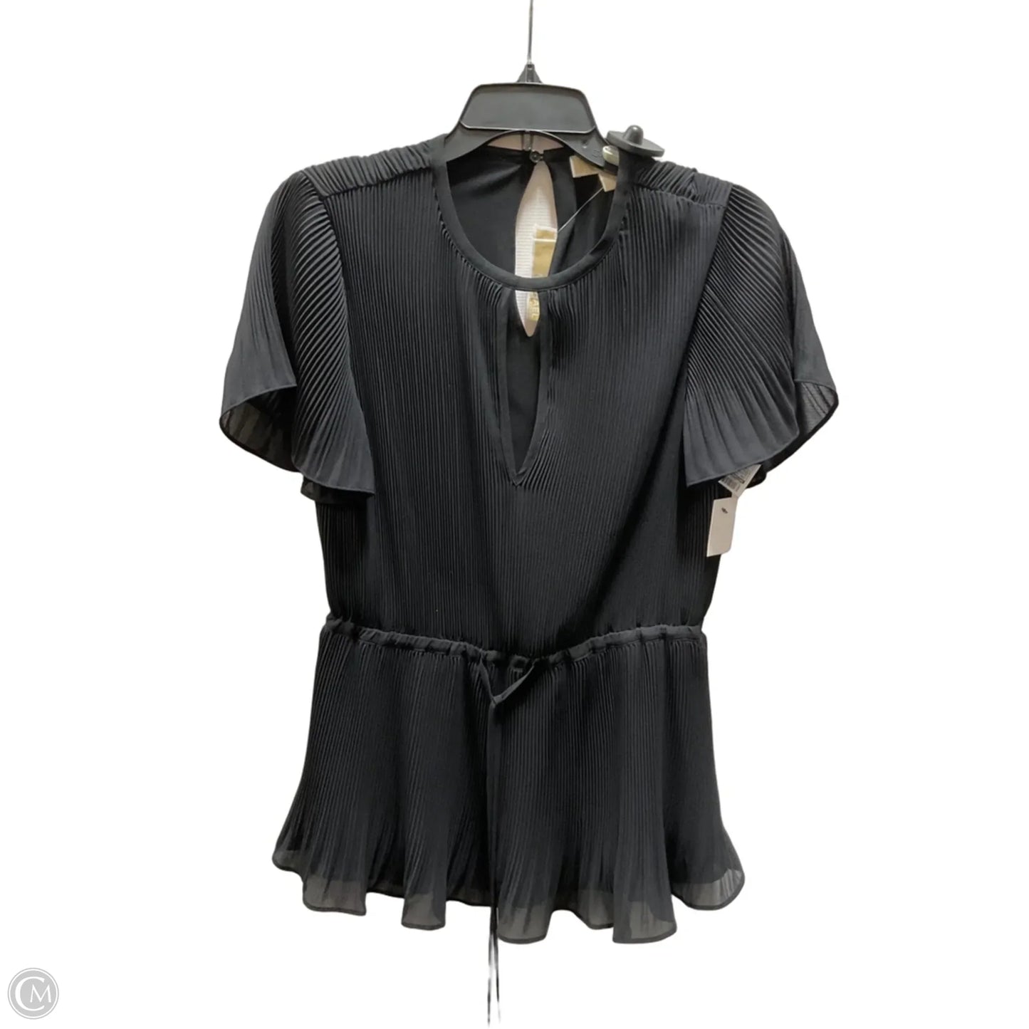 Top Short Sleeve By Michael By Michael Kors In Black, Size: M