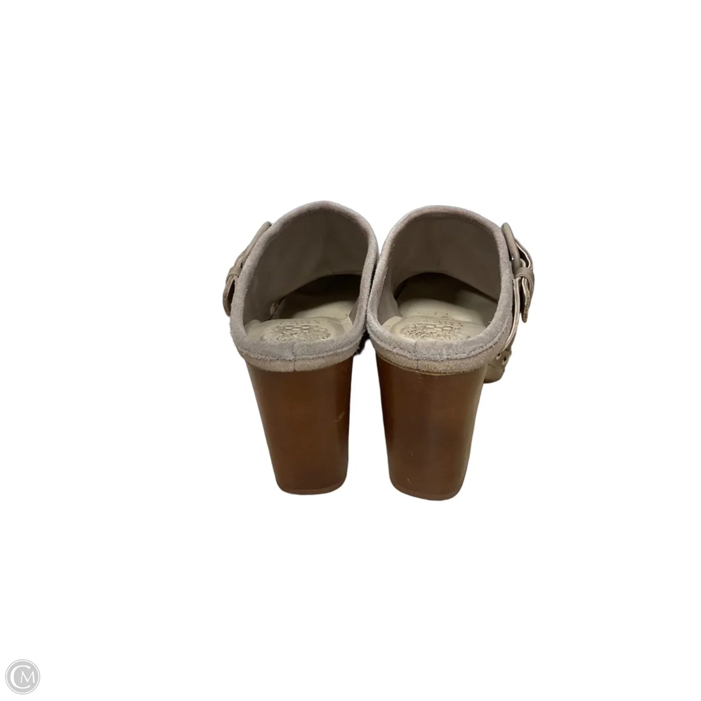 Shoes Heels Block By Vince Camuto In Taupe, Size: 7.5