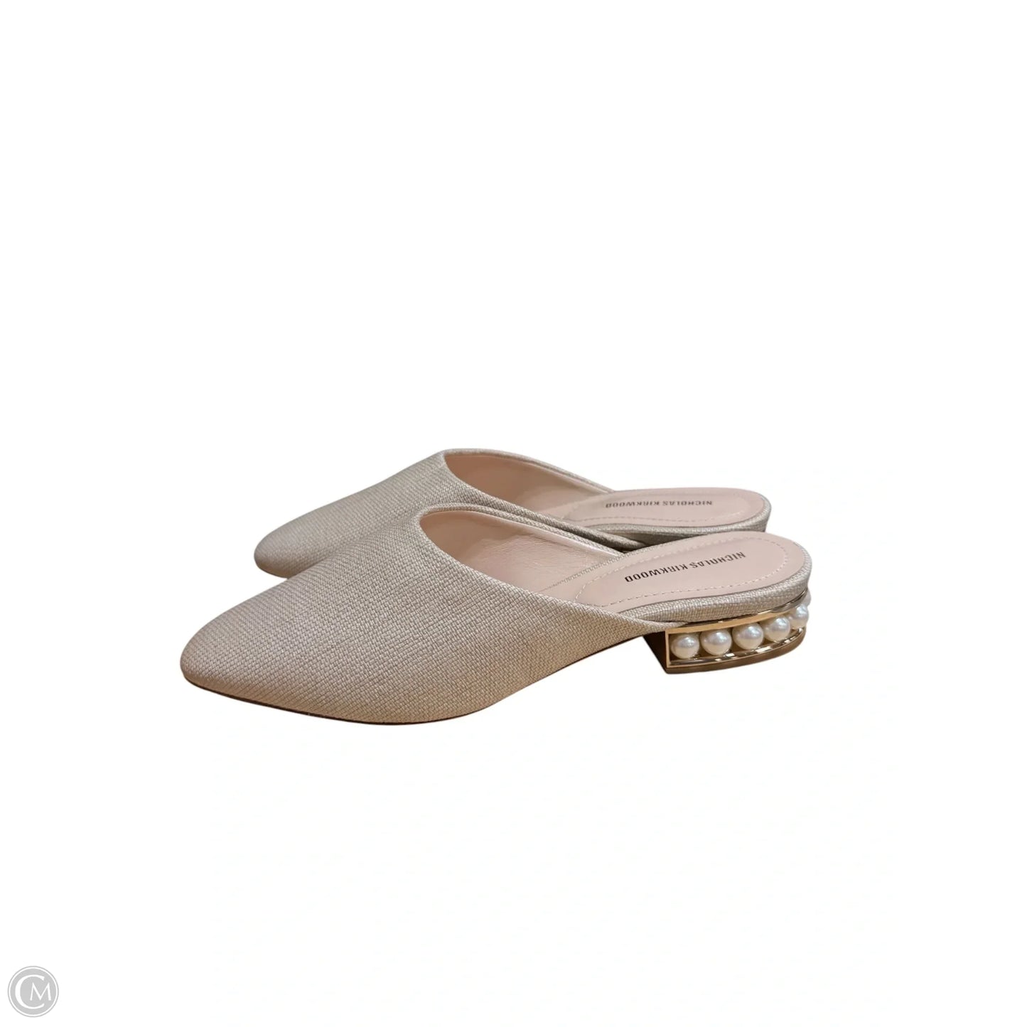Shoes Designer By Cma In Cream, Size: 8