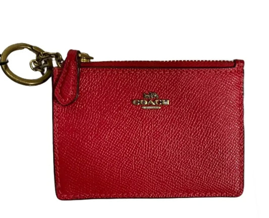 Coin Purse Designer By Coach, Size: Small