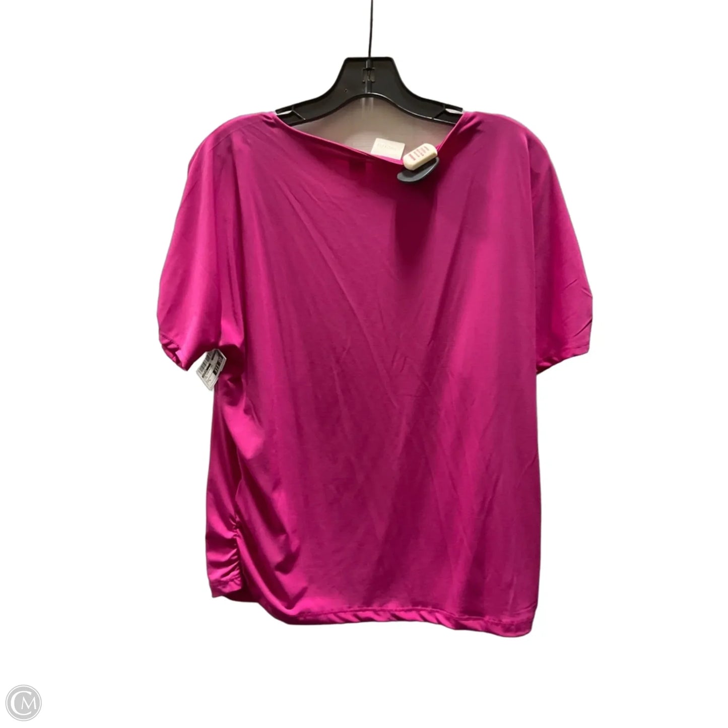 Top Sleeveless By Chicos In Pink, Size: L