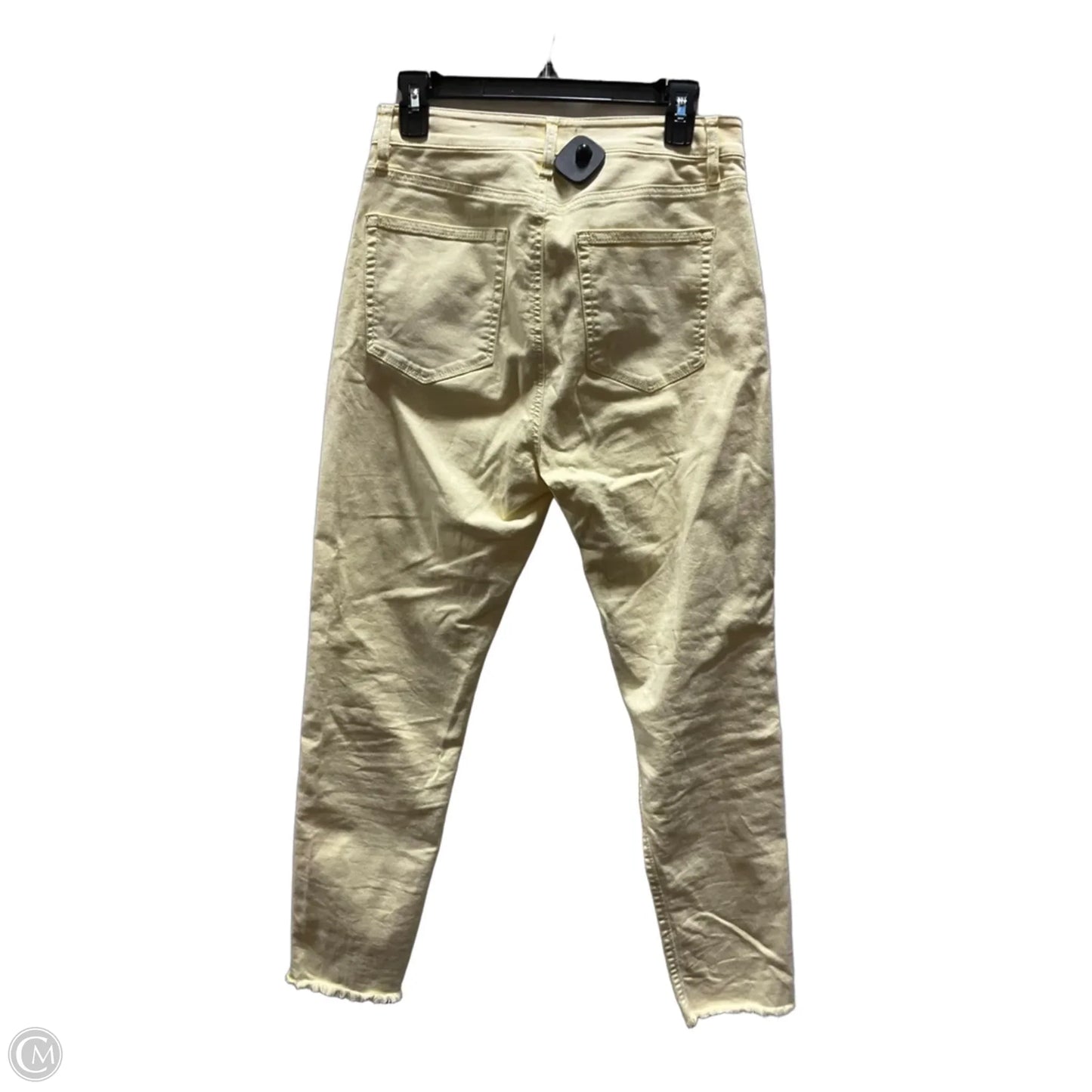 Jeans Skinny By Loft In Yellow, Size: 6
