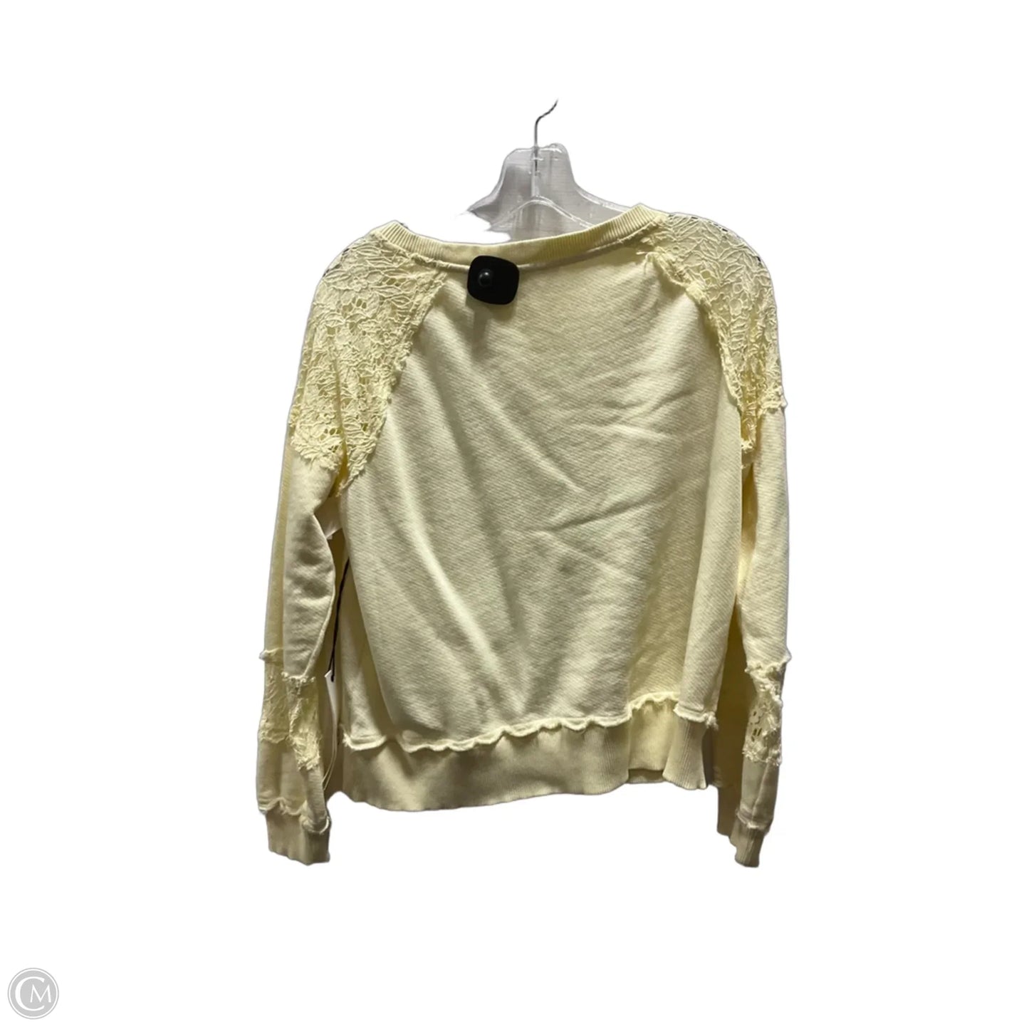 Top Long Sleeve By Wilt In Yellow, Size: Xs
