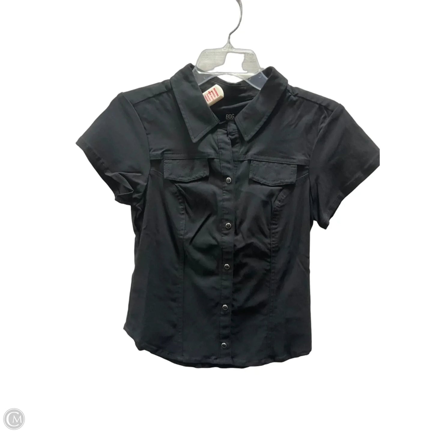 Top Short Sleeve By Bdg In Black, Size: M