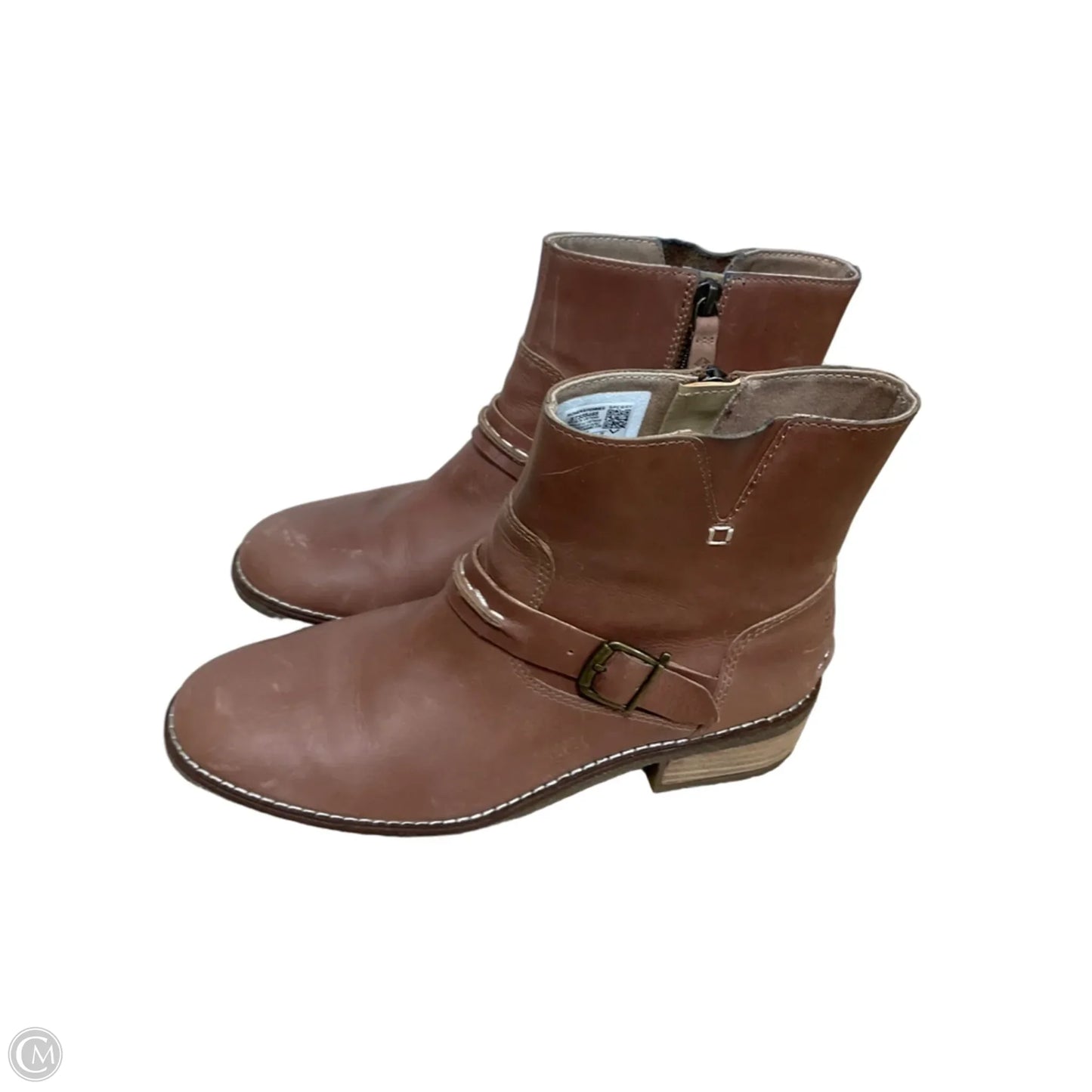 Boots Ankle Flats By Sperry In Tan, Size: 8