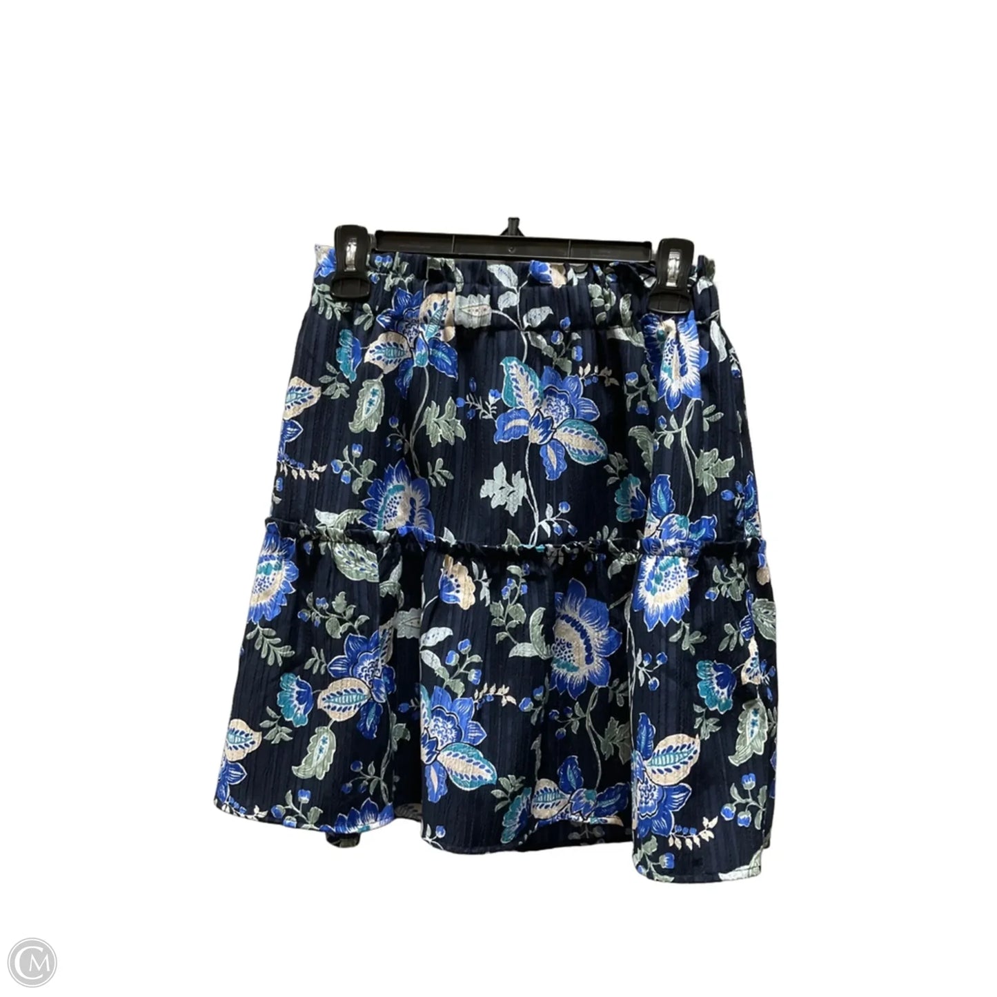 Skirt Mini & Short By Loft In Blue, Size: Mp