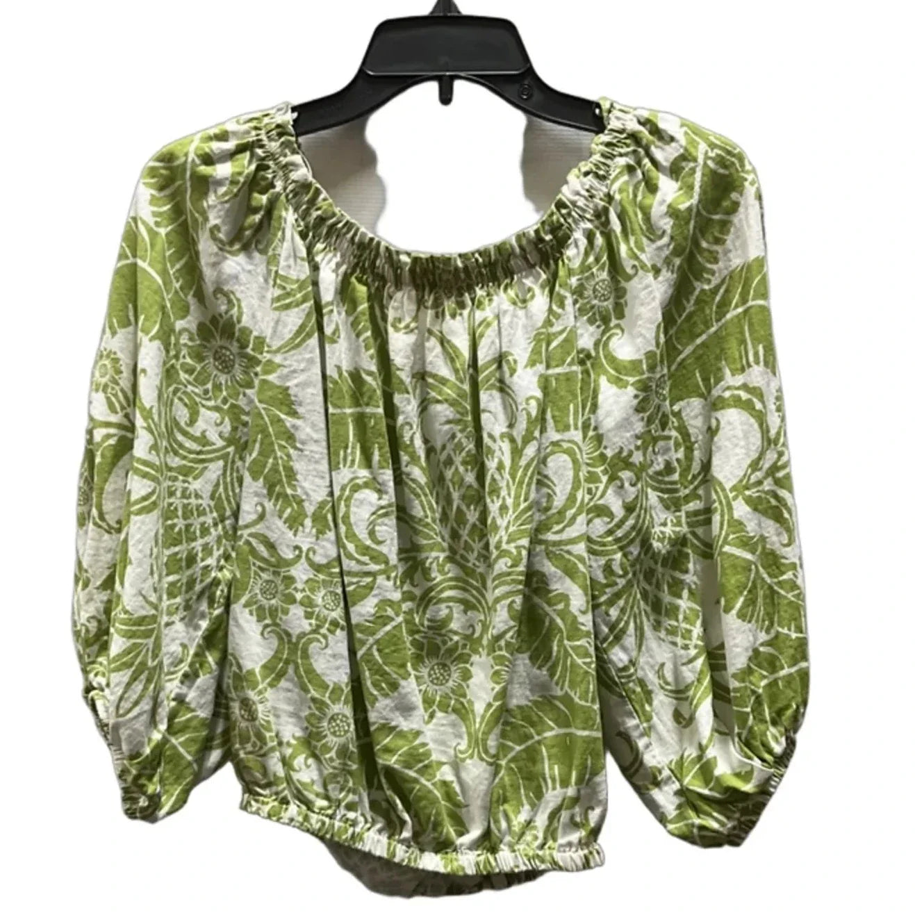 Top Short Sleeve By Rachel Zoe In Green, Size: L