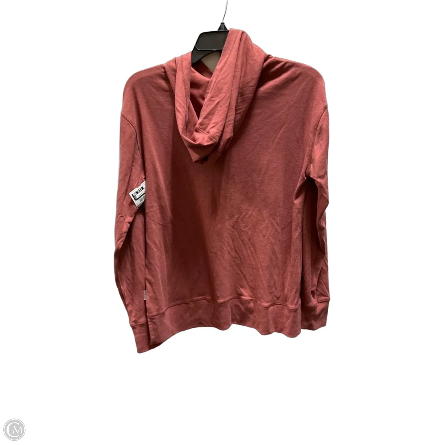 Athletic Top Long Sleeve Hoodie By Eddie Bauer In Red, Size: S