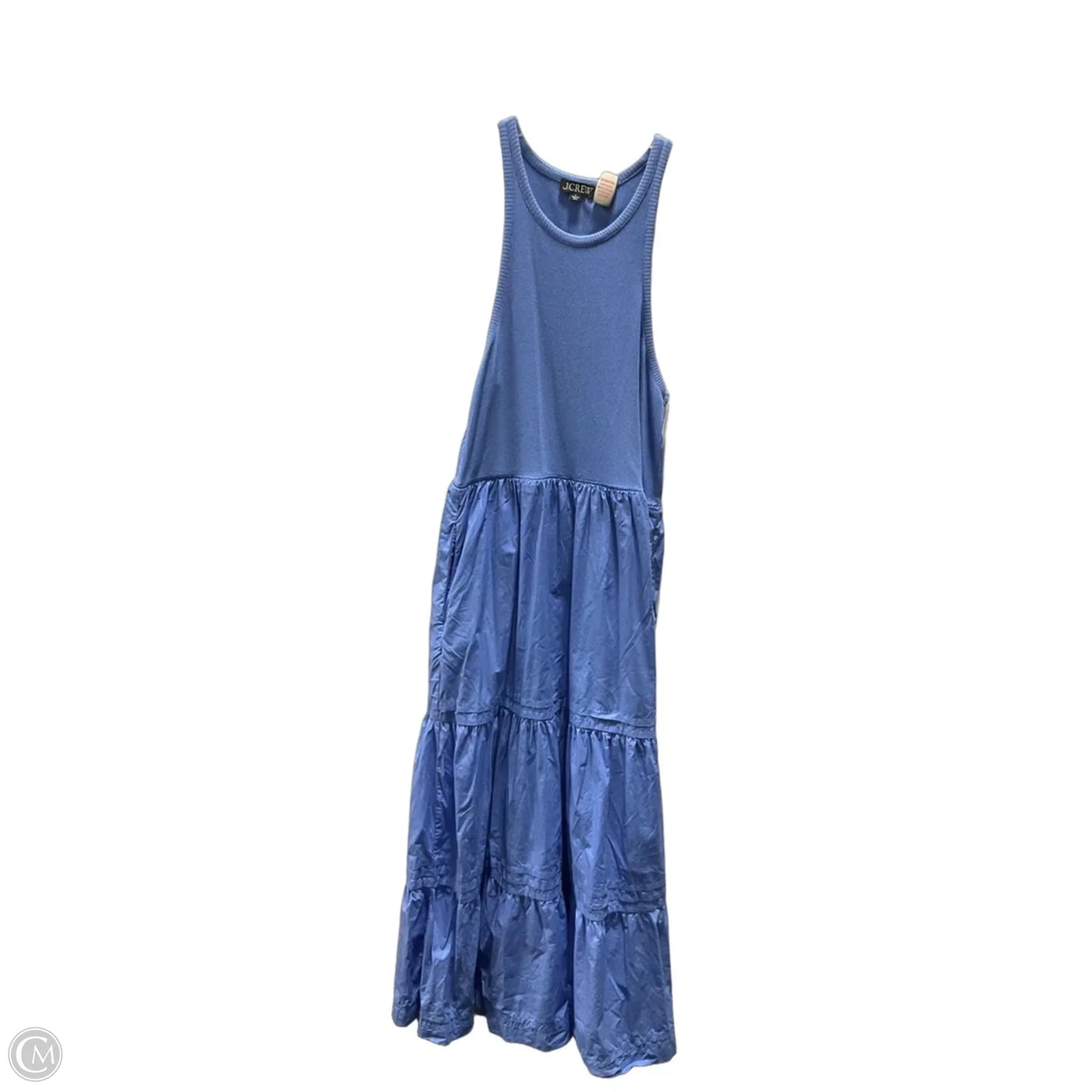 Dress Casual Maxi By J. Crew In Blue, Size: L