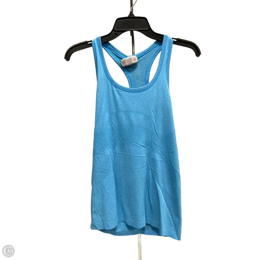 Athletic Tank Top By Lululemon In Blue, Size: 6