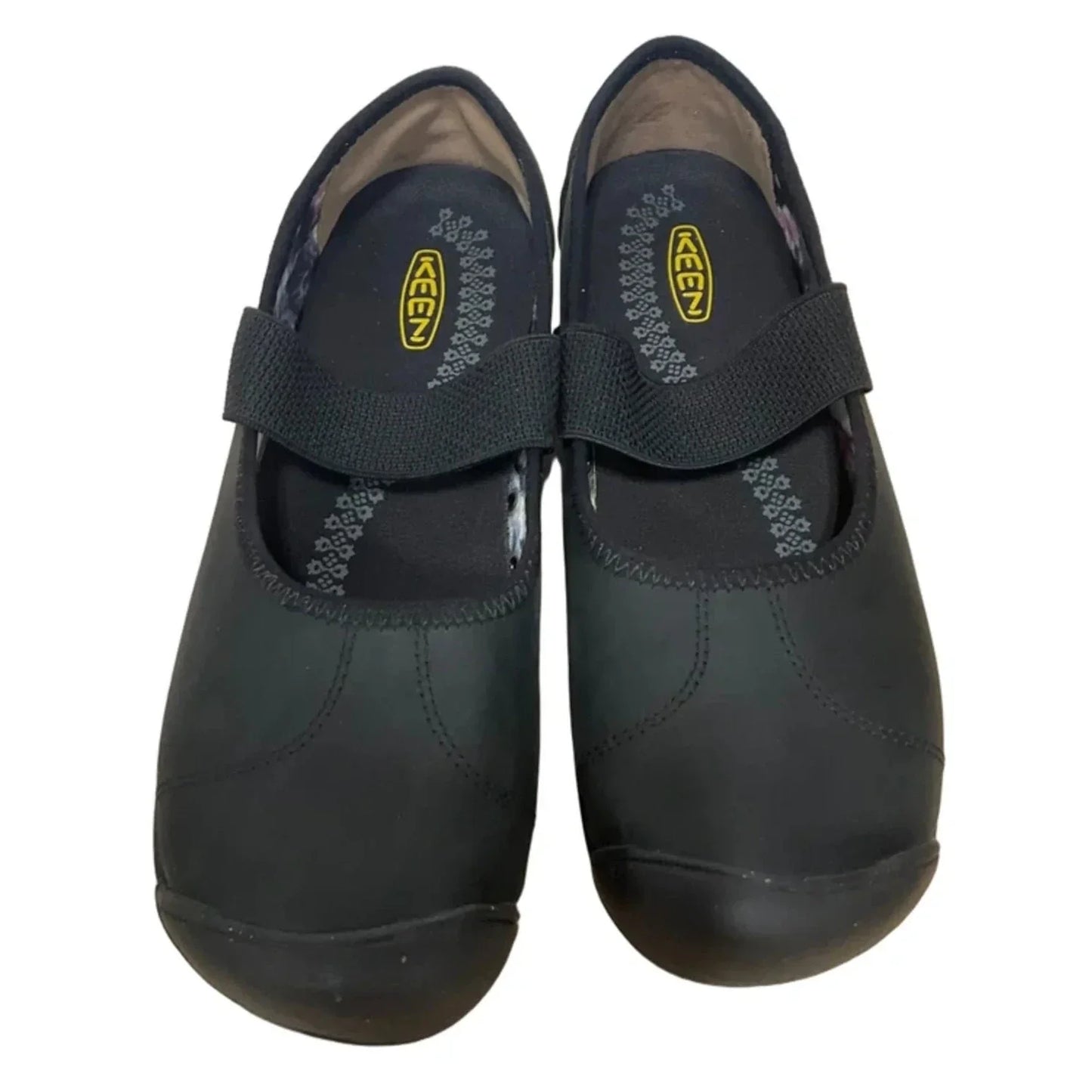 Shoes Flats By Keen In Black, Size: 8