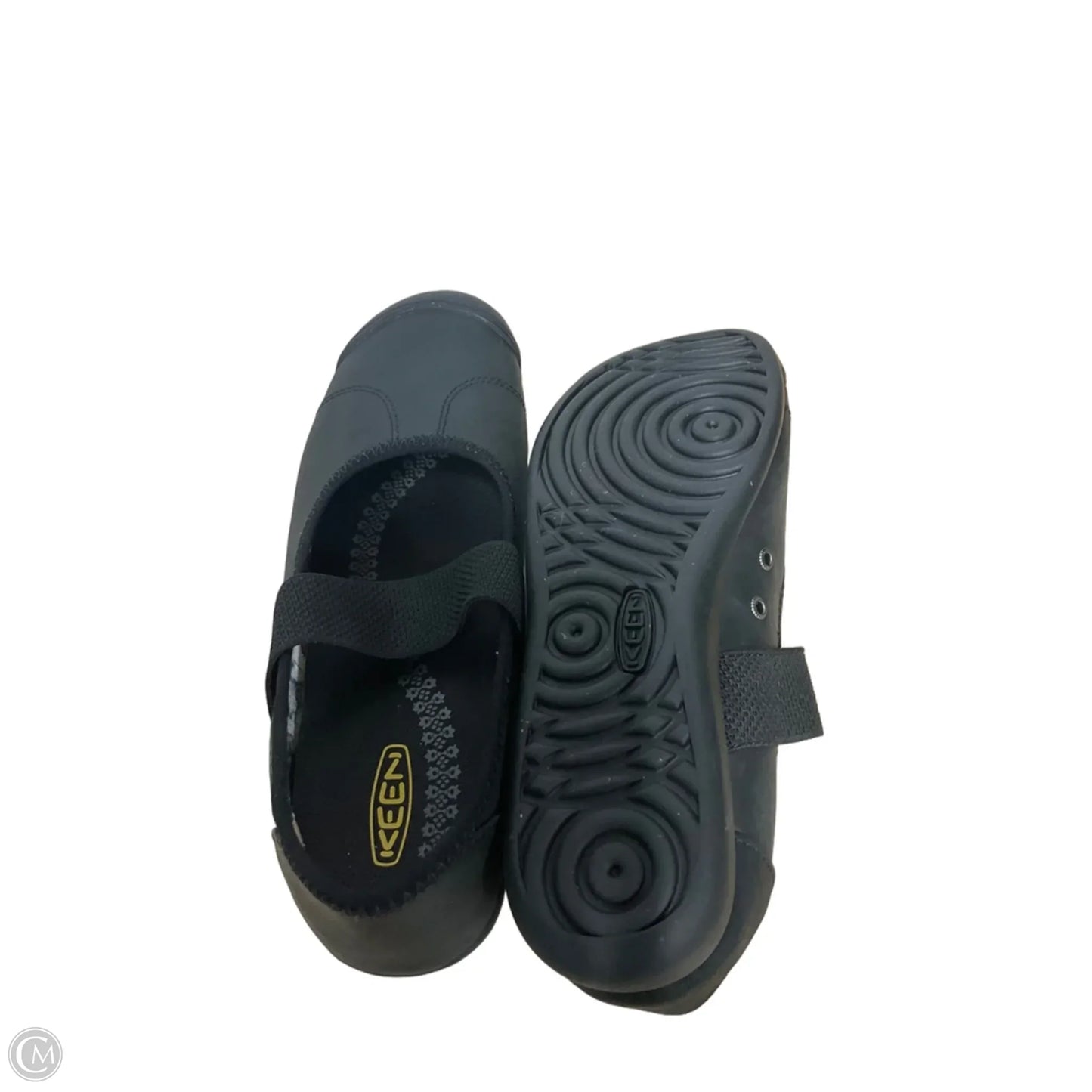 Shoes Flats By Keen In Black, Size: 8