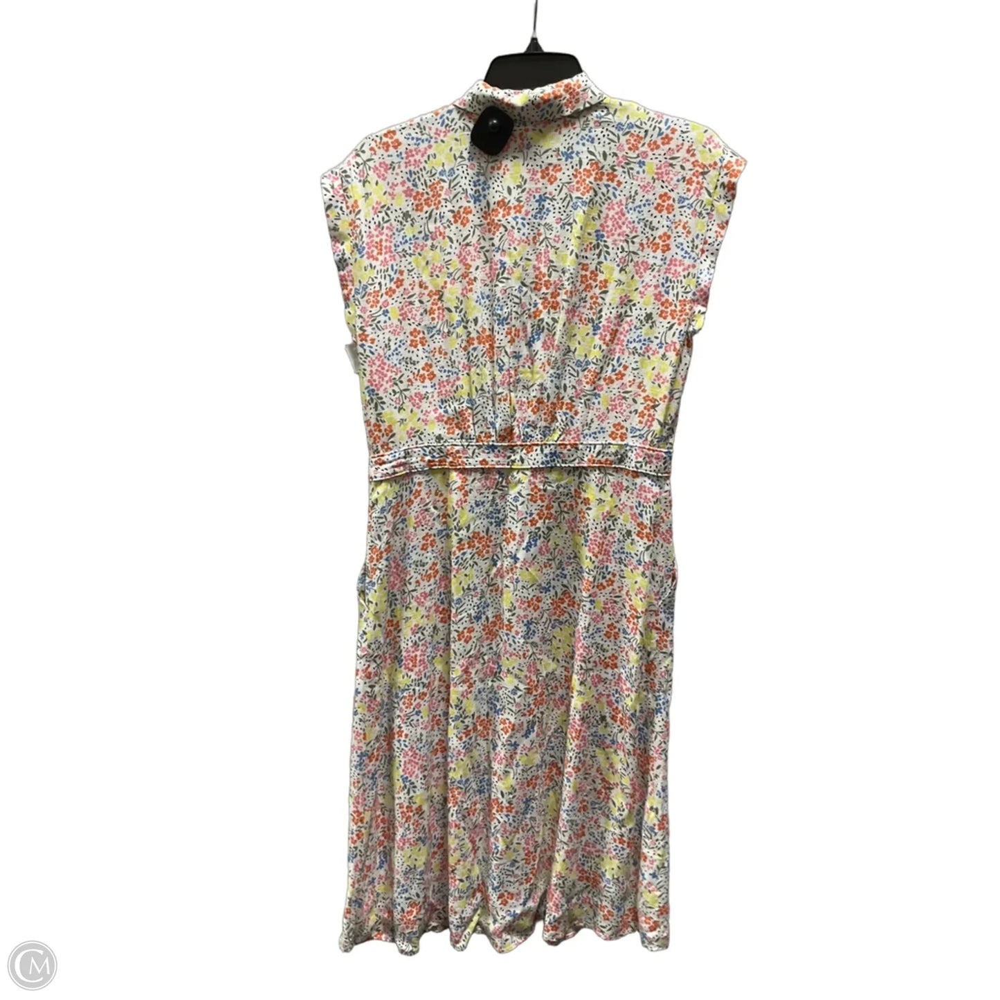 Dress Casual Maxi By Loft In Floral Print, Size: 4p