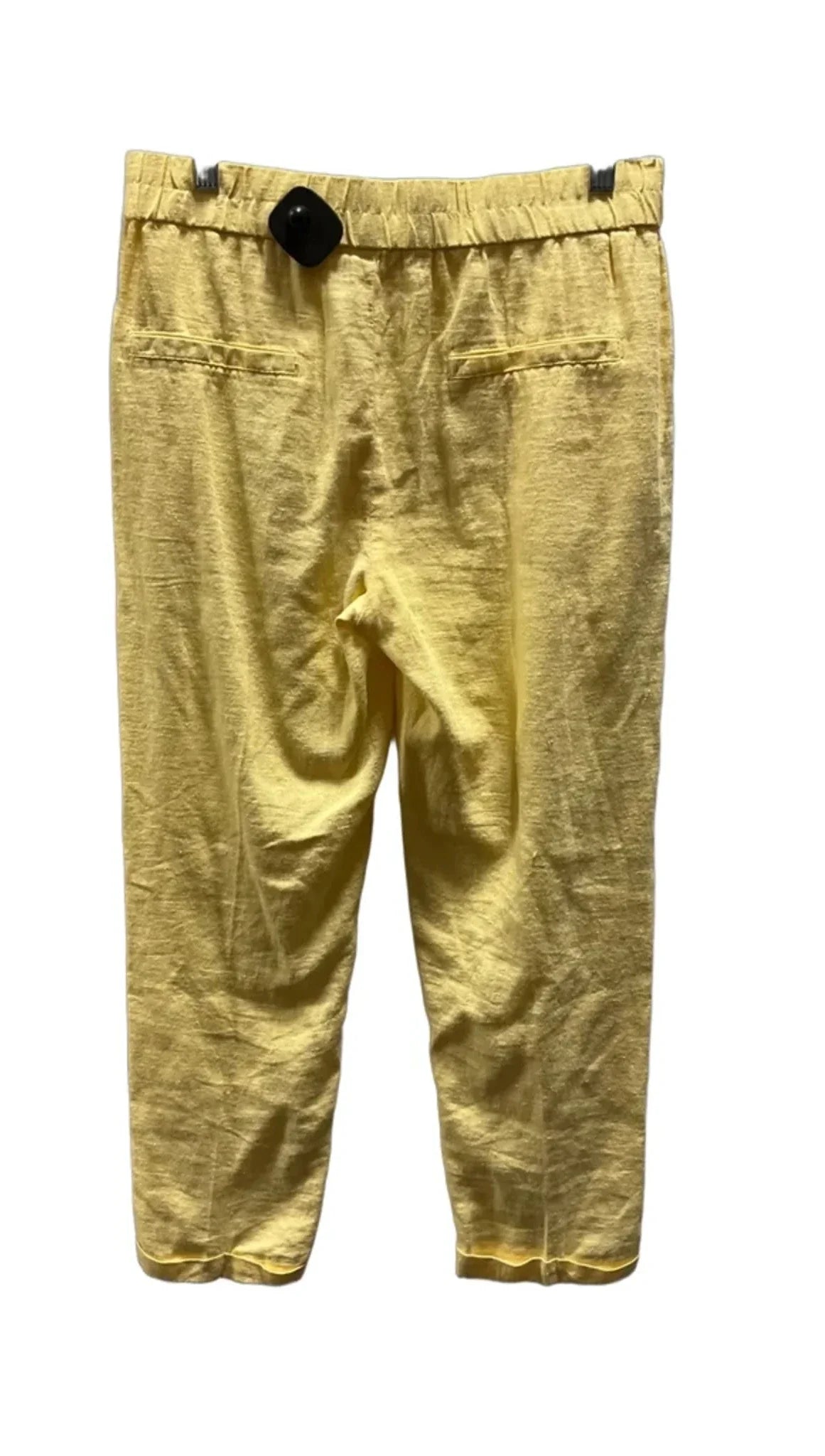 Pants Linen By Jules & Leopold In Yellow, Size: Xsp