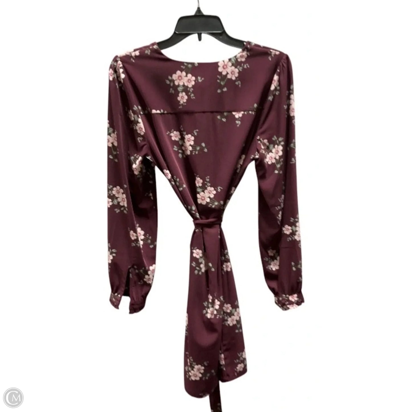 Dress Casual Short By Loft In Maroon, Size: M