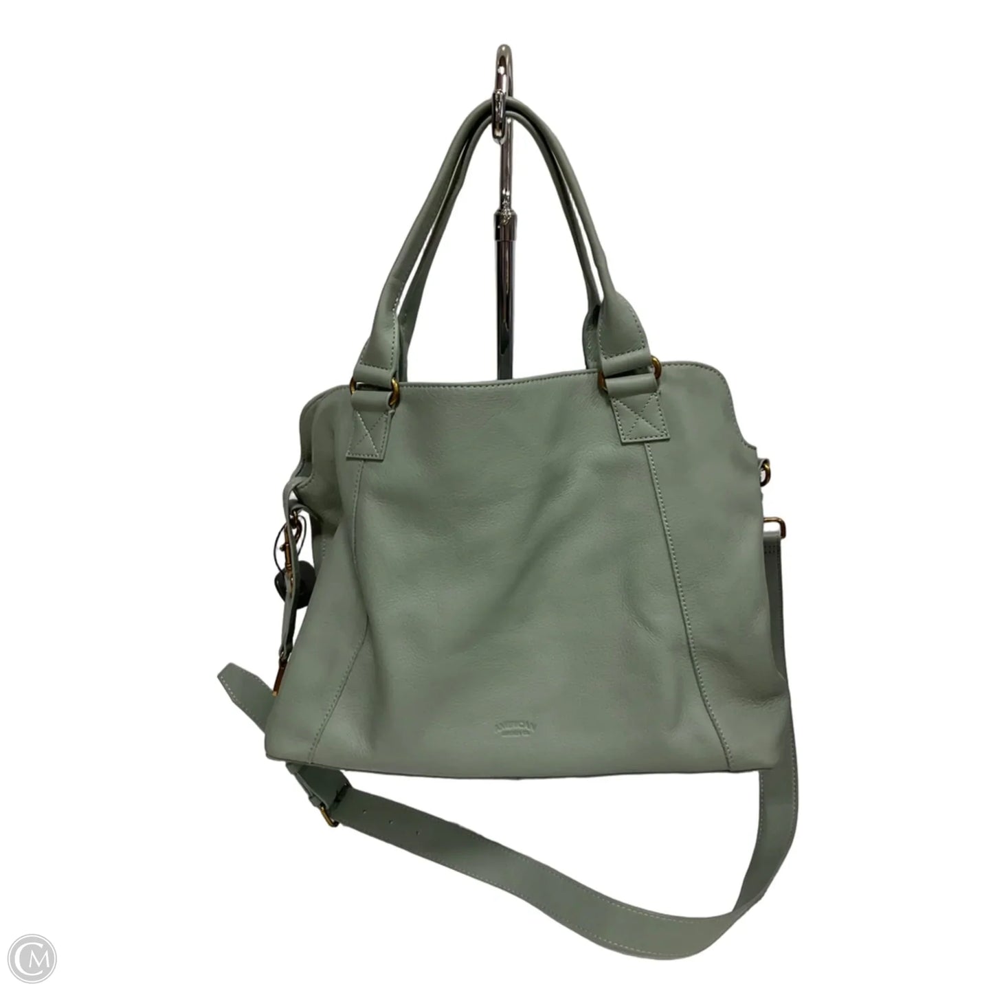 Handbag Leather By Cmc, Size: Medium