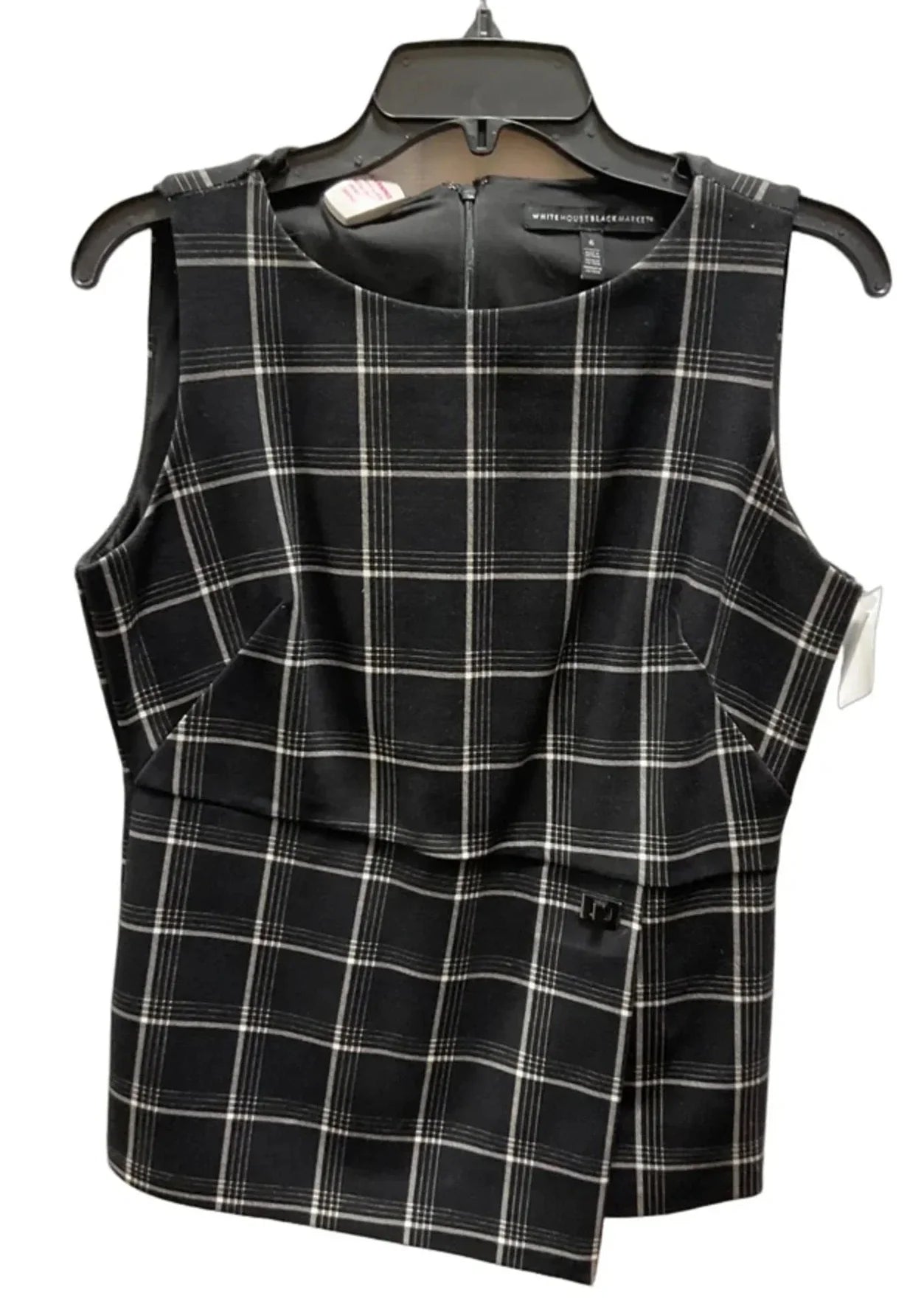 Top Sleeveless By White House Black Market In Black, Size: M