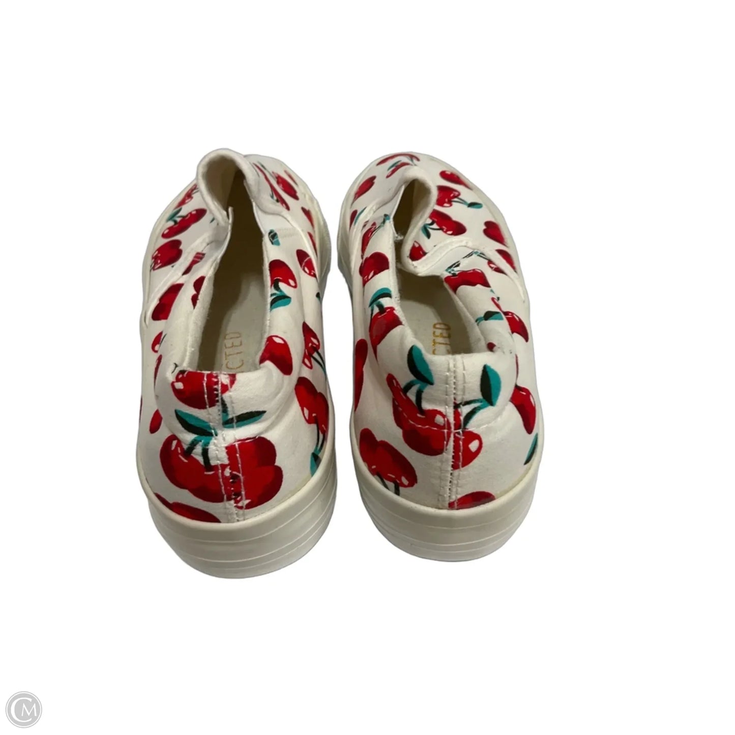 Shoes Flats By Restricted In Red, Size: 7
