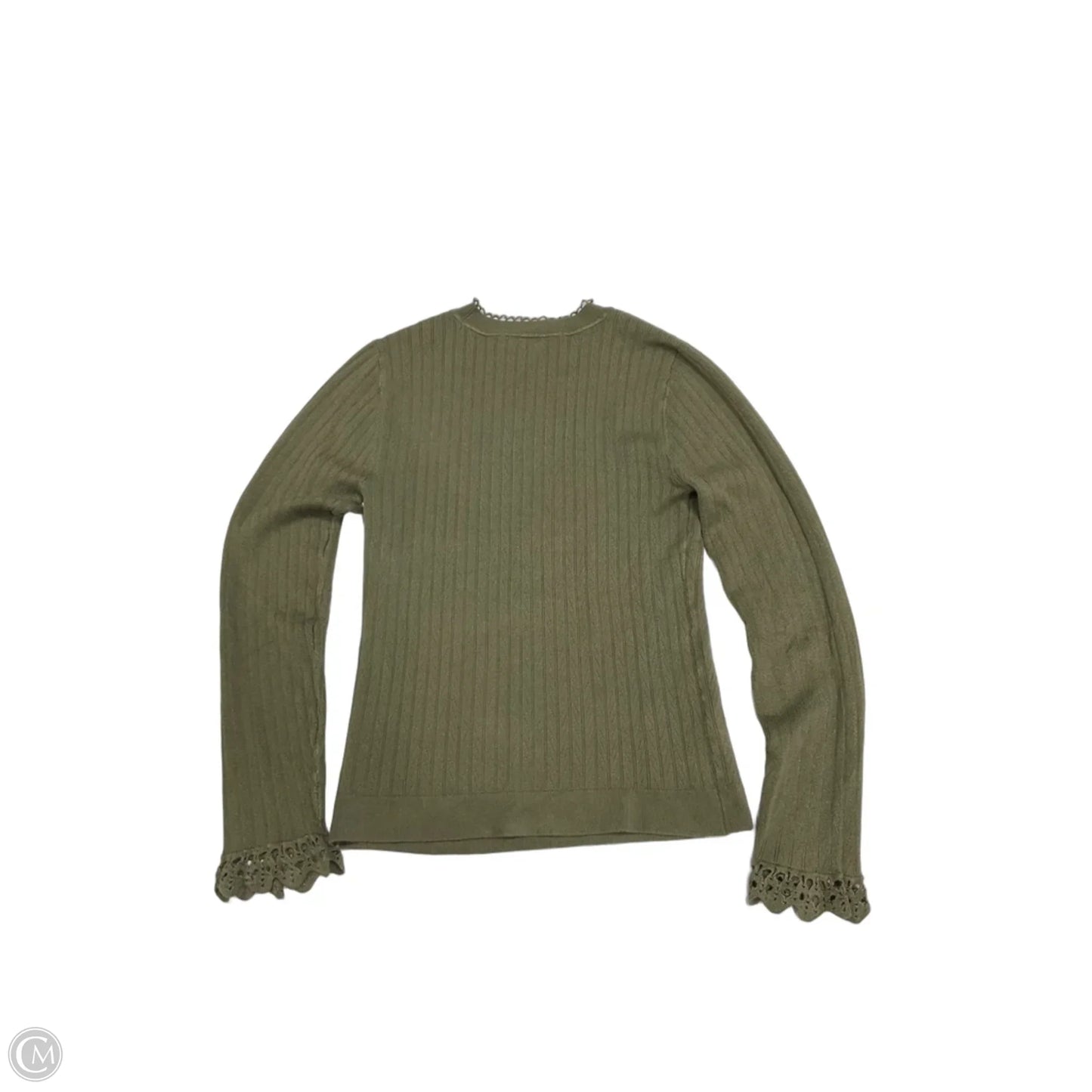 Top Long Sleeve By Loft In Green, Size: L
