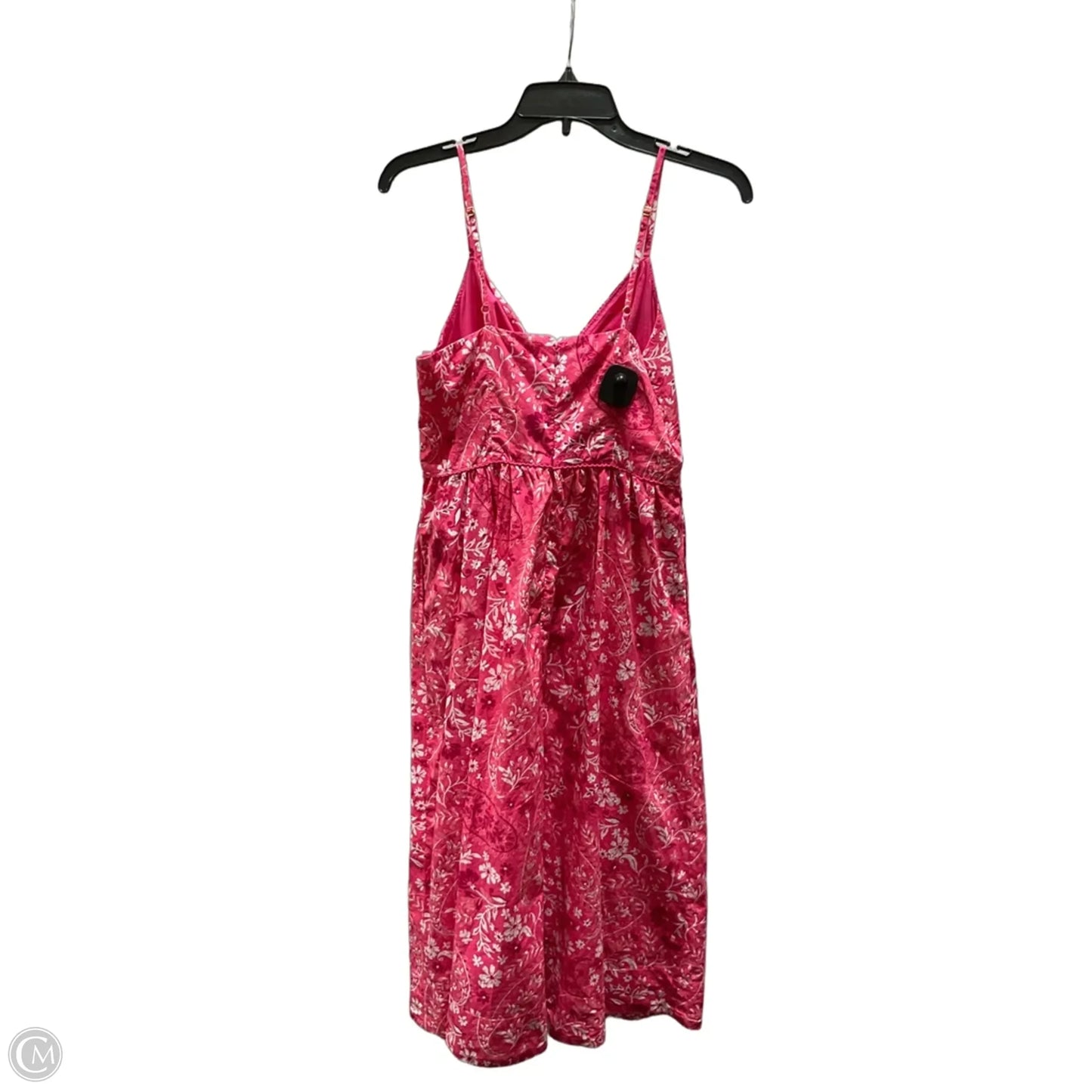 Dress Casual Midi By Loft In Pink, Size: M
