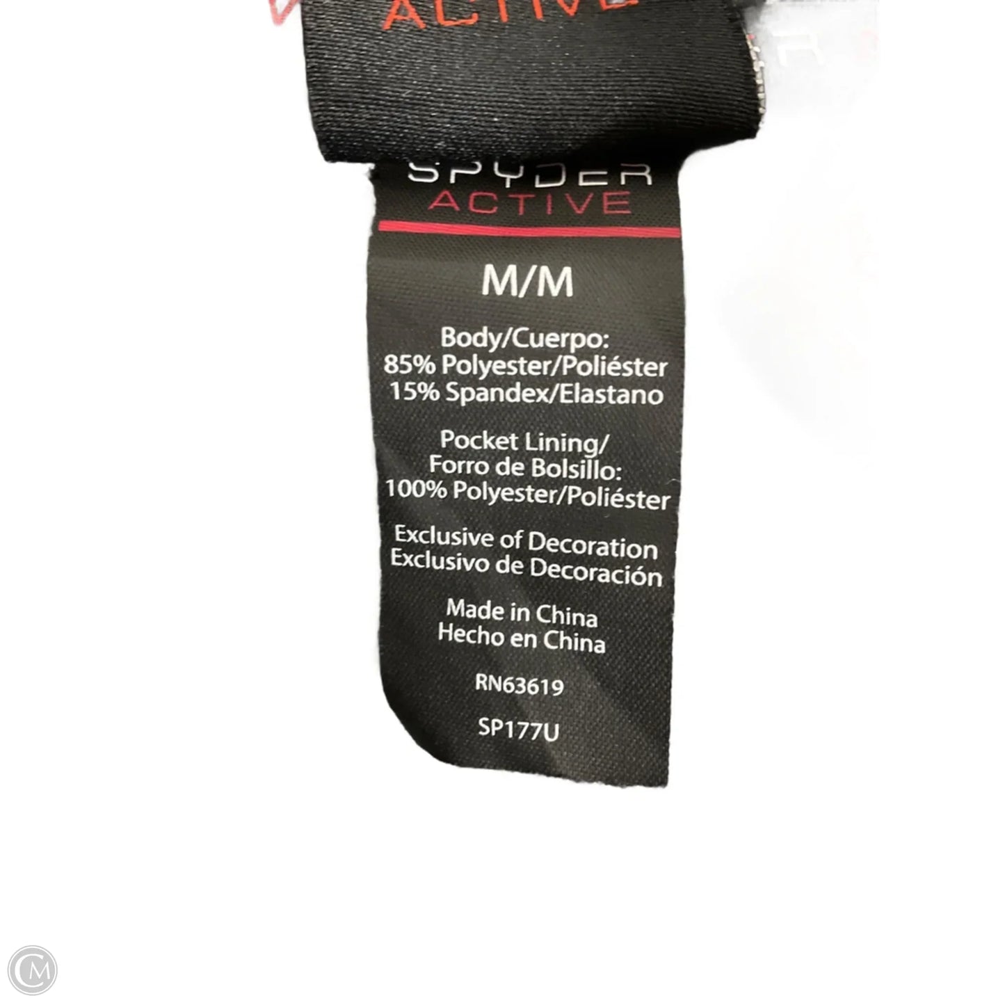 Athletic Fleece By Spyder In Black, Size: M