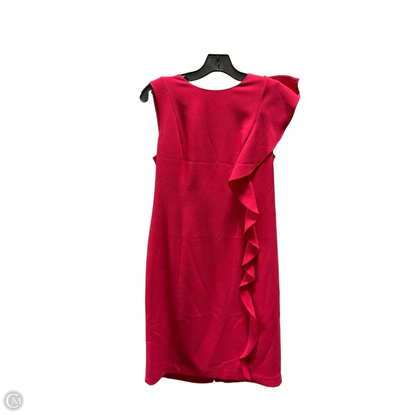 Dress Casual Short By Karl Lagerfeld In Pink, Size: M