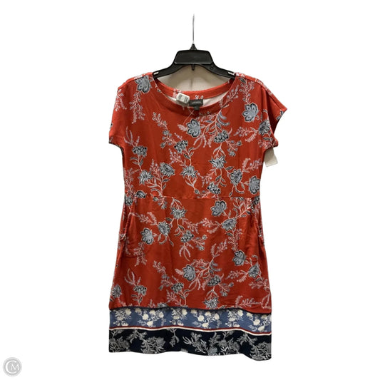 Dress Casual Short By J. Jill In Orange, Size: Sp
