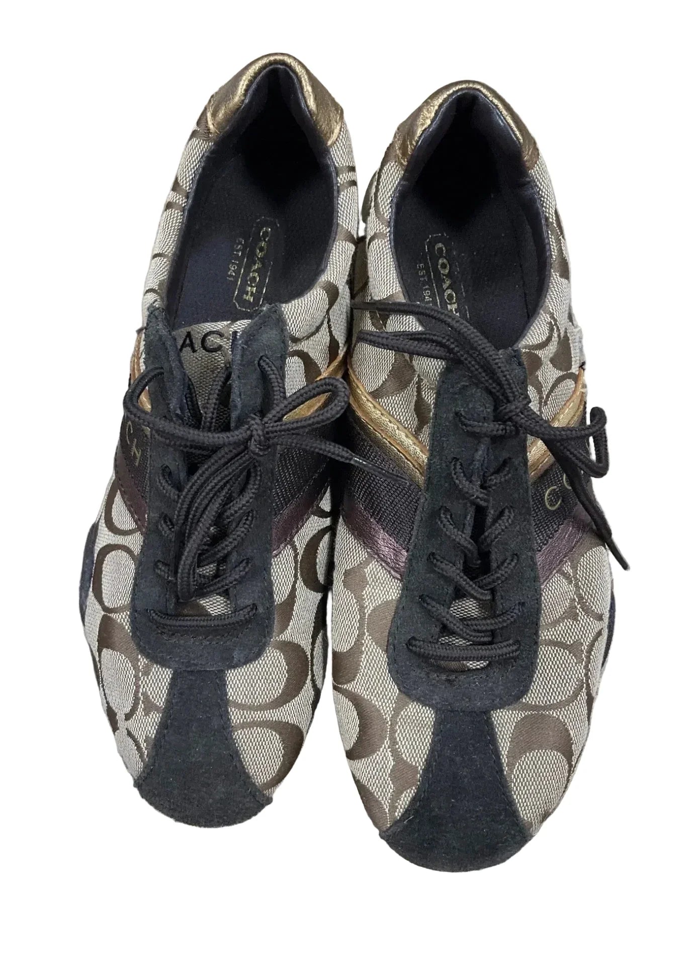 Shoes Designer By Coach In Brown, Size: 6.5