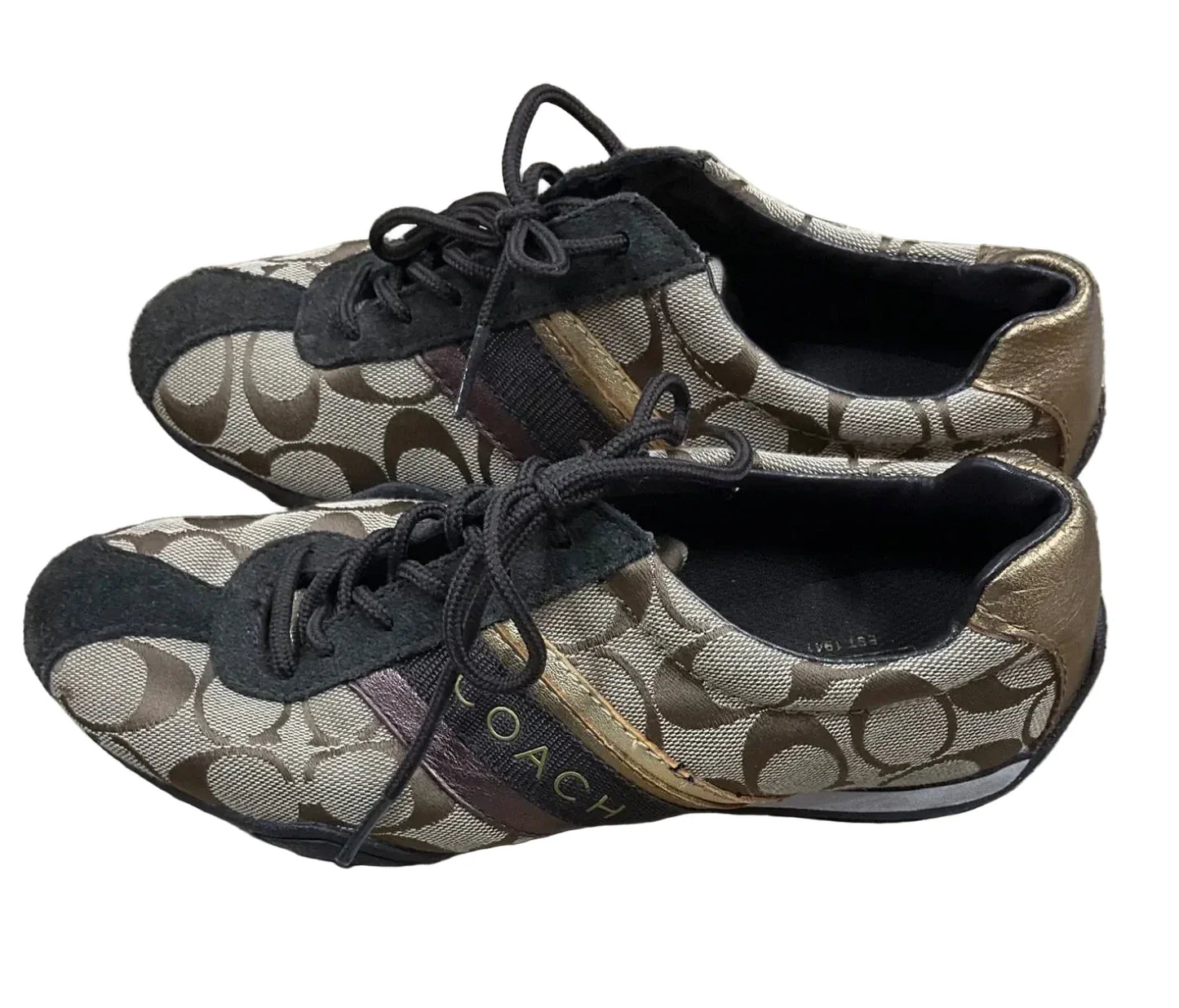 Shoes Designer By Coach In Brown, Size: 6.5