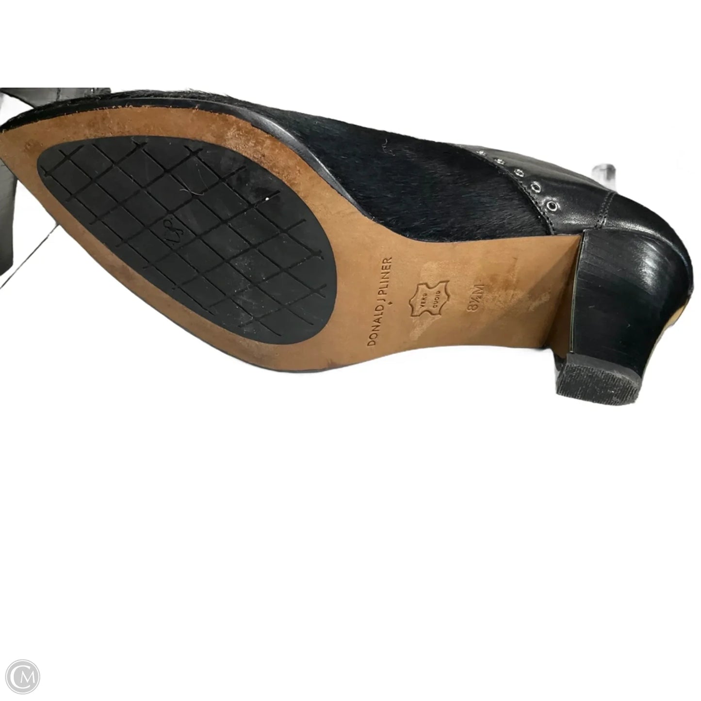 Boots Ankle Heels By Donald Pliner In Black, Size: 8.5