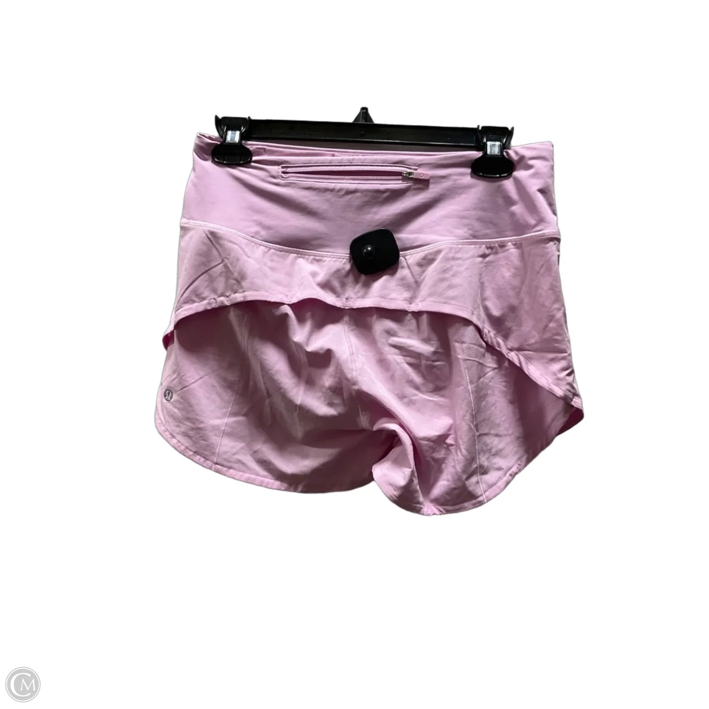 Athletic Shorts By Lululemon In Pink, Size: 6