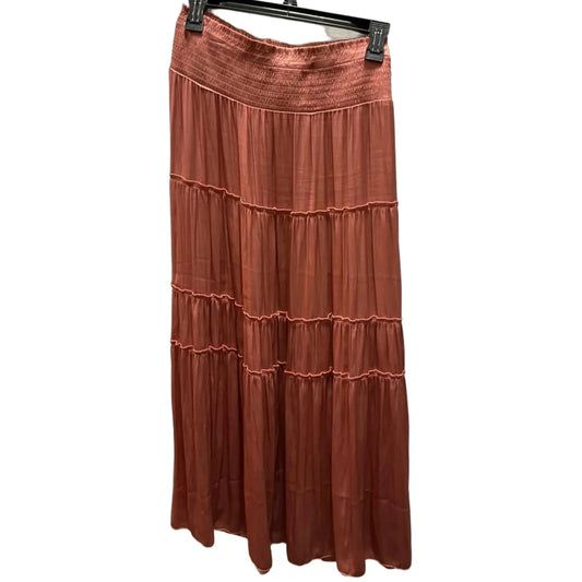 Skirt Maxi By Roz And Ali In Pink, Size: L