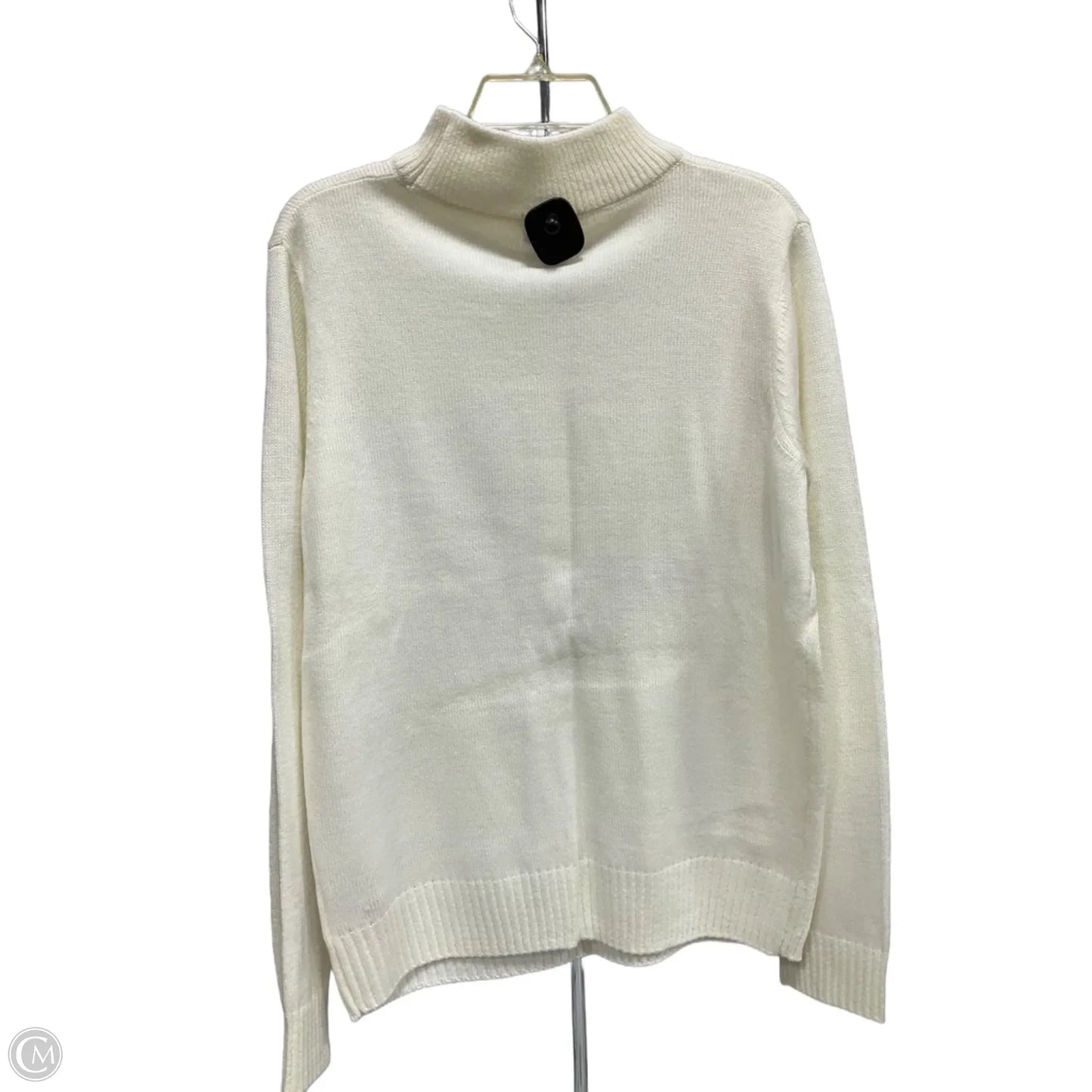 Sweater By Juicy Couture In Cream, Size: Xl