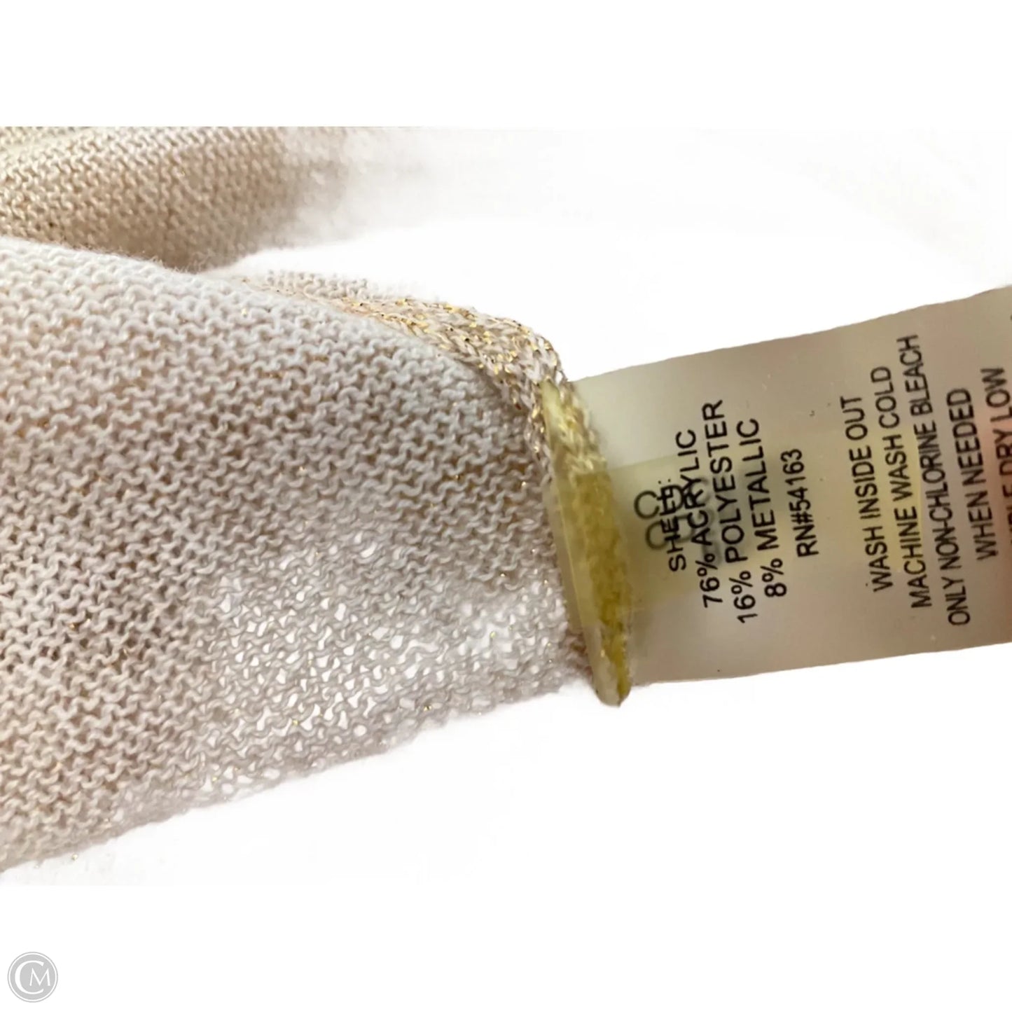 Cardigan By Calvin Klein In Gold, Size: L