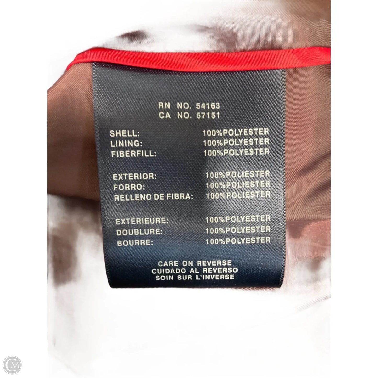 Coat Parka By Tommy Hilfiger In Navy, Size: M