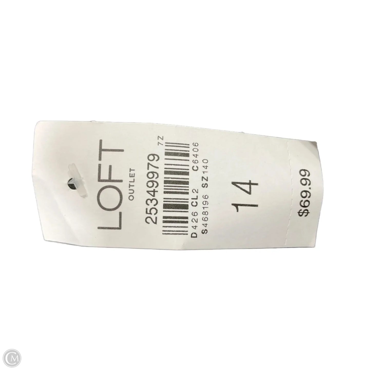 Pants Dress By Loft In Grey, Size: 14