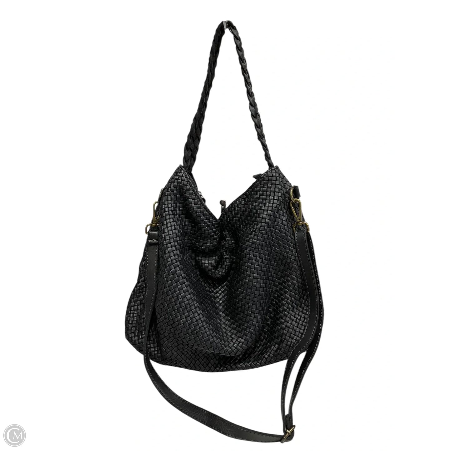 Handbag Leather By Cmc, Size: Large