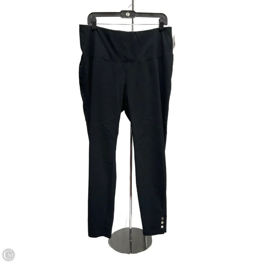 Pants Leggings By Zenergy By Chicos In Black, Size: L