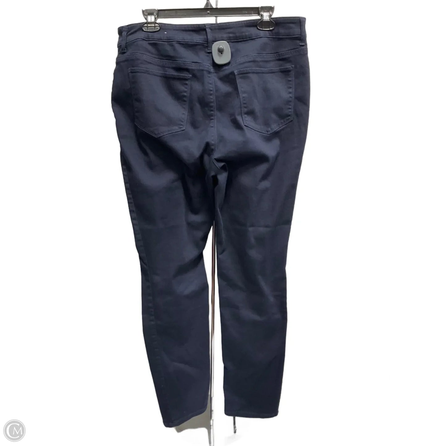 Jeans Skinny By Chicos In Blue, Size: L