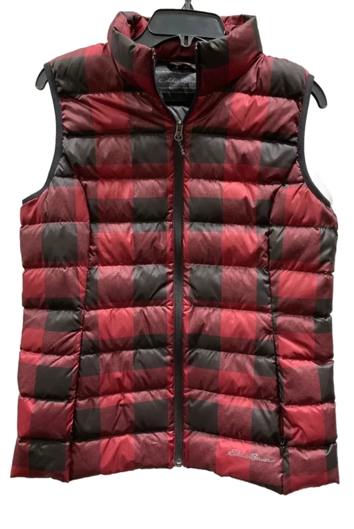 Vest Puffer & Quilted By Eddie Bauer In Red, Size: M