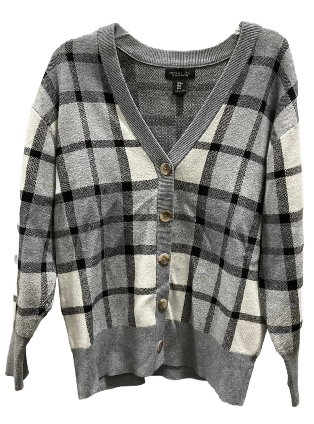 Cardigan By Rachel Zoe In Grey, Size: M