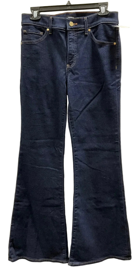 Jeans Flared By Express In Blue, Size: 6