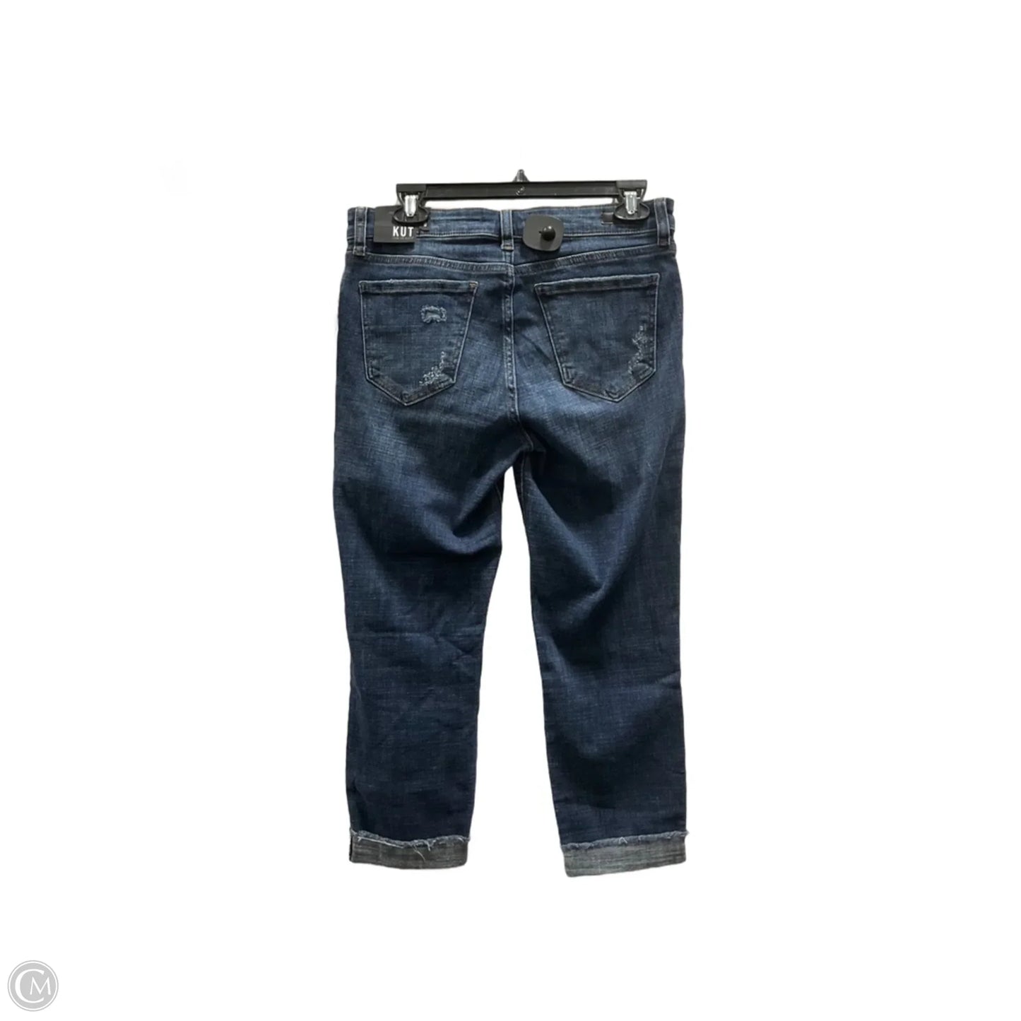 Jeans Cropped By Kut In Blue, Size: 6
