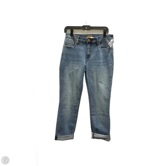Jeans Boyfriend By Kut In Blue, Size: 6