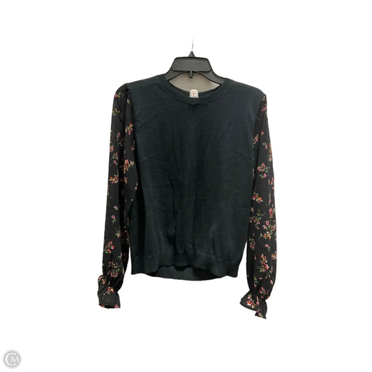 Top Long Sleeve By J. Crew In Black, Size: M