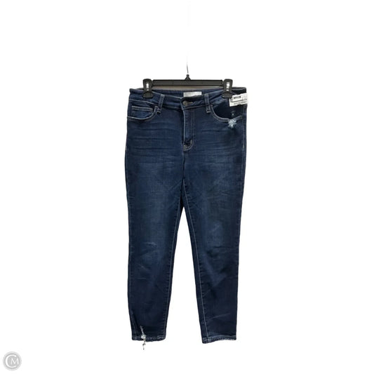 Jeans Skinny By Vervet In Blue, Size: 8
