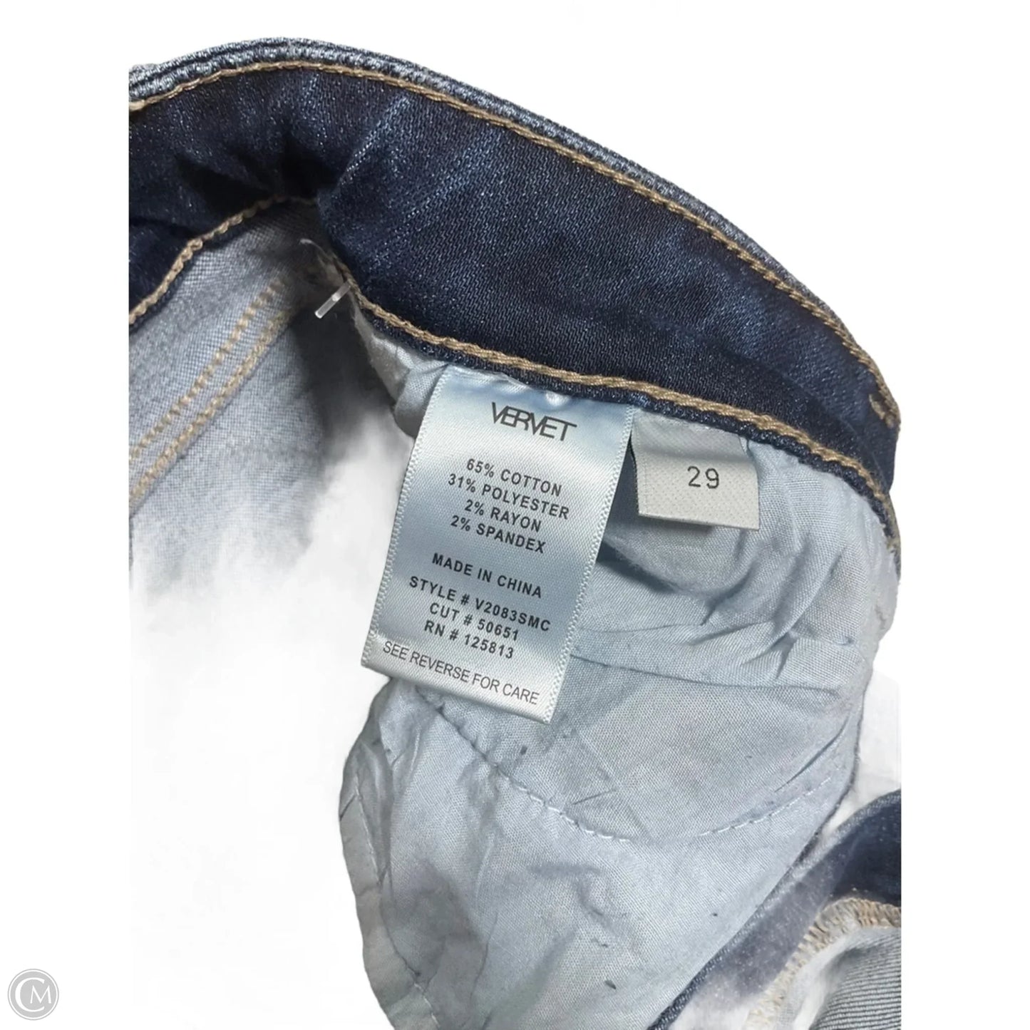 Jeans Skinny By Vervet In Blue, Size: 8
